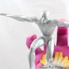 Statuetta in resina Silver Surfer MARVEL Attakus Bombyx Silver surfer nella mano di Galactus 24 cm limitata 888 copie
