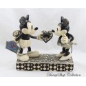 Estatuilla de resina Mickey y Minnie DISNEY TRADITIONS Showcase Jim Shore Real Sweetheart 4009260 corazón 20 cm (R13)