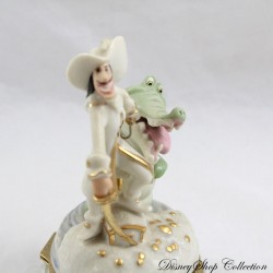 Figurine Capitaine Crochet DISNEY LENOX Peter Pan treasure box Captain Hook et Croc boîte à bijoux