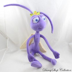 Peluche Atta fourmi WALT DISNEY COMPANY 1001 Pattes Pixar Princesse fourmi mauve 43 cm