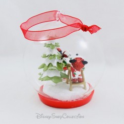 Bola de Navidad de cristal DISNEYLAND PARIS Mickey y Minnie