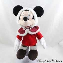 Plush Minnie DISNEYLAND PARIS red outfit with hooded cape 25 cm