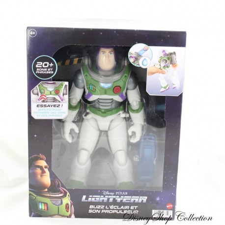 Gelenkfigur Buzz Blitz DISNEY Mattel Toy Story Buzz und Thruster sprechende Figur 30 cm