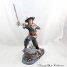 Figura WDCC Capitán Barbossa DISNEY Piratas del Caribe Estatuilla de bandido de corazón negro numerada 38 cm (R13)