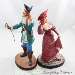 WDCC Figure Auctioneer e Redhead DISNEY Pirati dei Caraibi Vogliamo la Rossa! 2 statuette 25 cm (R13)