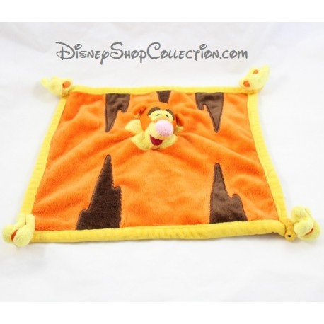 Tigger flat comforter DISNEYLAND PARIS Winnie the Pooh orange butterfly Disney 27 cm