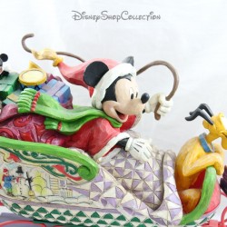 Figurine Mickey et Pluto DISNEY TRADITIONS Laughing All the way