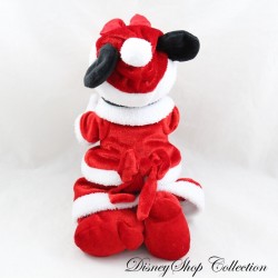 Peluche Minnie DISNEYLAND RESORT PARIS Navidad Navidad vestido rojo Disney 27 cm