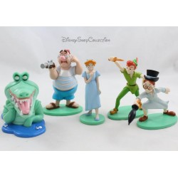 Ensemble de figurines Peter Pan DISNEY lot de 5