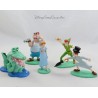 Set of figures Peter Pan DISNEY set of 5