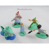 Set of figures Peter Pan DISNEY set of 5