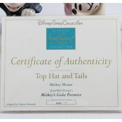 Figurines Mickey et Minnie Mouse WDCC DISNEY "Mickey's Gala Premier"