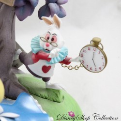 Resin figurine Alice DISNEYLAND PARIS Alice in Wonderland stage Tea Time 25 cm