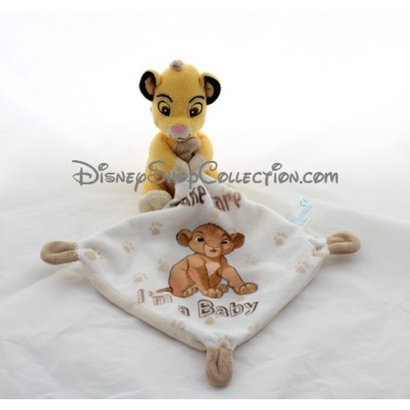 Doudou Löwe Simba DISNEY NICOTOY Taschentuch nehmen Löwe King es ich bin ein Baby Pflege