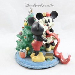 Resin figure Mickey and Minnie DISNEY Noel