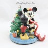 Figurine en résine Mickey et Minnie DISNEY Noel