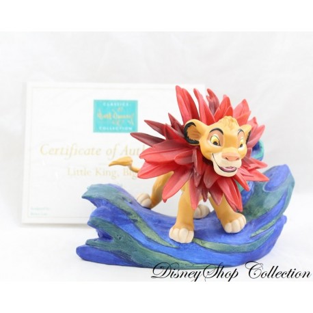 WDCC Simba DISNEY Figura Il Re Leone Piccolo Re Grande Ruggito Edizione limitata Walt Disney Classics (R13)