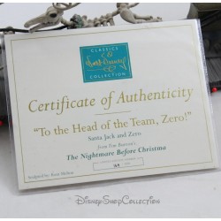 Limited edition figure WDCC DISNEY Mr. Jack's strange Christmas To the head of the team, Zero!