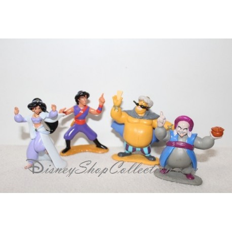 Figurine Aladdin et le roi des voleurs DISNEY lot de 4 figurines