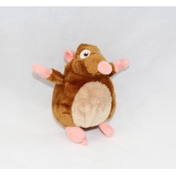 Emile DISNEY Llavero de peluche rata marrón Ratatouille 10 cm