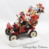 Figure resin sleigh Christmas DISNEYLAND PARIS Mickey Minnie Goofy Donald car Holiday car trip 20 cm