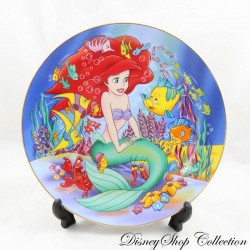 Plate collection The Little Mermaid DISNEY CARTOON CLASSICS Kenleys Ariel Polochon 1989
