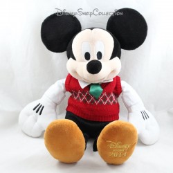 Plush Mickey DISNEY STORE sweater Christmas 2014