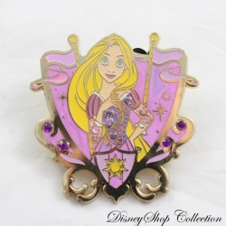 Pins de princesa Rapunzel DISNEYLAND PARIS serie Escudo de armas intercambiando Disney