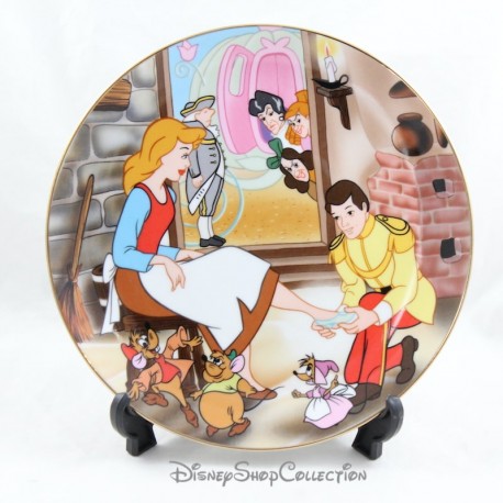 Cinderella Plate CARTOON CLASSICS Cinderella 1950 Kenleys Disney R14