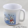 Plastic mug Dalmatian puppies DISNEY SPEL Home Presence The 101 Dalmatians melamine cup 7 cm