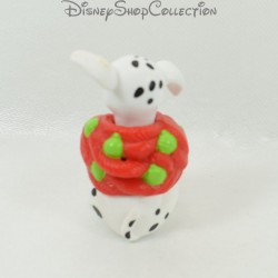 Figure toy puppy MCDONALD'S Mcdo The 101 Dalmatians red sweater christmas Disney 7 cm