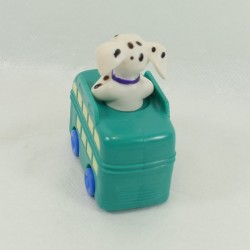 Figurine jouet chiot MCDONALD'S Mcdo Les 101 Dalmatiens bus vert Disney 9 cm