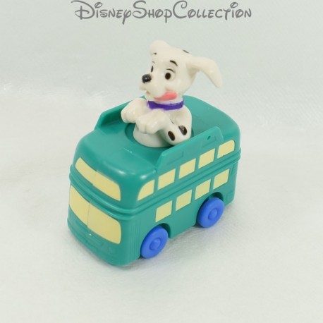 Figur Spielzeug Welpe MCDONALD'S Mcdo Die 101 Dalmatiner grüner Bus Disney 9 cm