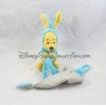 Security blanket Pooh NICOTOY disguised as Blue Bunny with handkerchief Disney