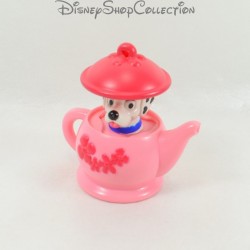 Figure toy puppy MCDONALD'S Mcdo The 101 Dalmatians Pink teapot Disney 6 cm