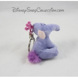 Porte clés peluche éléphant Lumpy DISNEY violet 8 cm