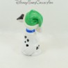 Figure toy puppy MCDONALD'S Mcdo The 101 Dalmatians Christmas hat green Disney 8 cm