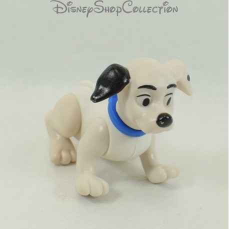 Figura cucciolo giocattolo MCDONALD'S Mcdo I 101 dalmati collana articolata blu Disney 6 cm
