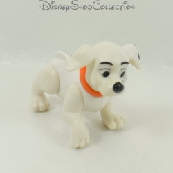 Figura cachorro de juguete MCDONALD'S Mcdo Los 101 dálmatas articulados cuello naranja Disney 6 cm