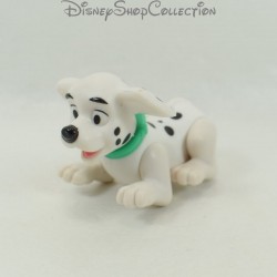 Figure toy puppy MCDONALD'S Mcdo The 101 Dalmatians articulated collar green Disney 5 cm