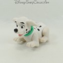 Figura cachorro de juguete MCDONALD'S Mcdo Los 101 dálmatas cuello articulado verde Disney 5 cm