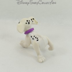 Figurine jouet chiot MCDONALD'S Mcdo Les 101 Dalmatiens articulée collier violet Disney 6 cm