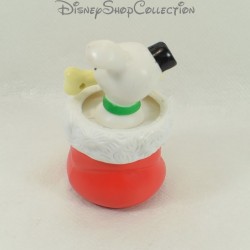 Figurine jouet chiot MCDONALD'S Mcdo Les 101 Dalmatiens botte noel rouge Disney 7 cm