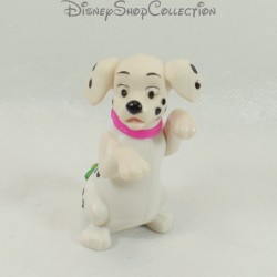 Figura cachorro de juguete MCDONALD'S Mcdo Los 101 Dálmatas Holly Navidad Disney 8 cm