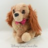 Plush vintage dog Lady WALT DISNEY COMPANY Beauty and the Tramp pink knot 20 cm