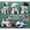 Cachorro de peluche animado Domino DISNEY Los 102 dálmatas de juguete McDonald's 2000