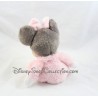 Felpa gris Minnie DISNEYLAND PARIS rosa campana 22 cm 