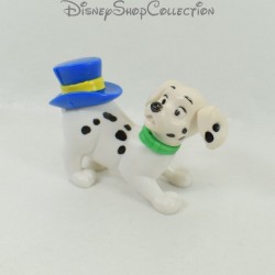Figura cachorro de juguete MCDONALD'S Mcdo Los 101 dálmatas sombrero de copa Disney 8 cm