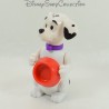 Figura cucciolo giocattolo MCDONALD'S Mcdo I 101 Dalmati Ciotola rossa Disney 7 cm