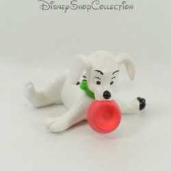 Figure toy puppy MCDONALD'S Mcdo The 101 Dalmatians Red bowl Disney 5 cm